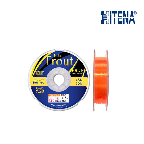 하이테나 트라우트 에스테르 익스트림 라인 150m-오렌지 송어전용라인(HA48215)
